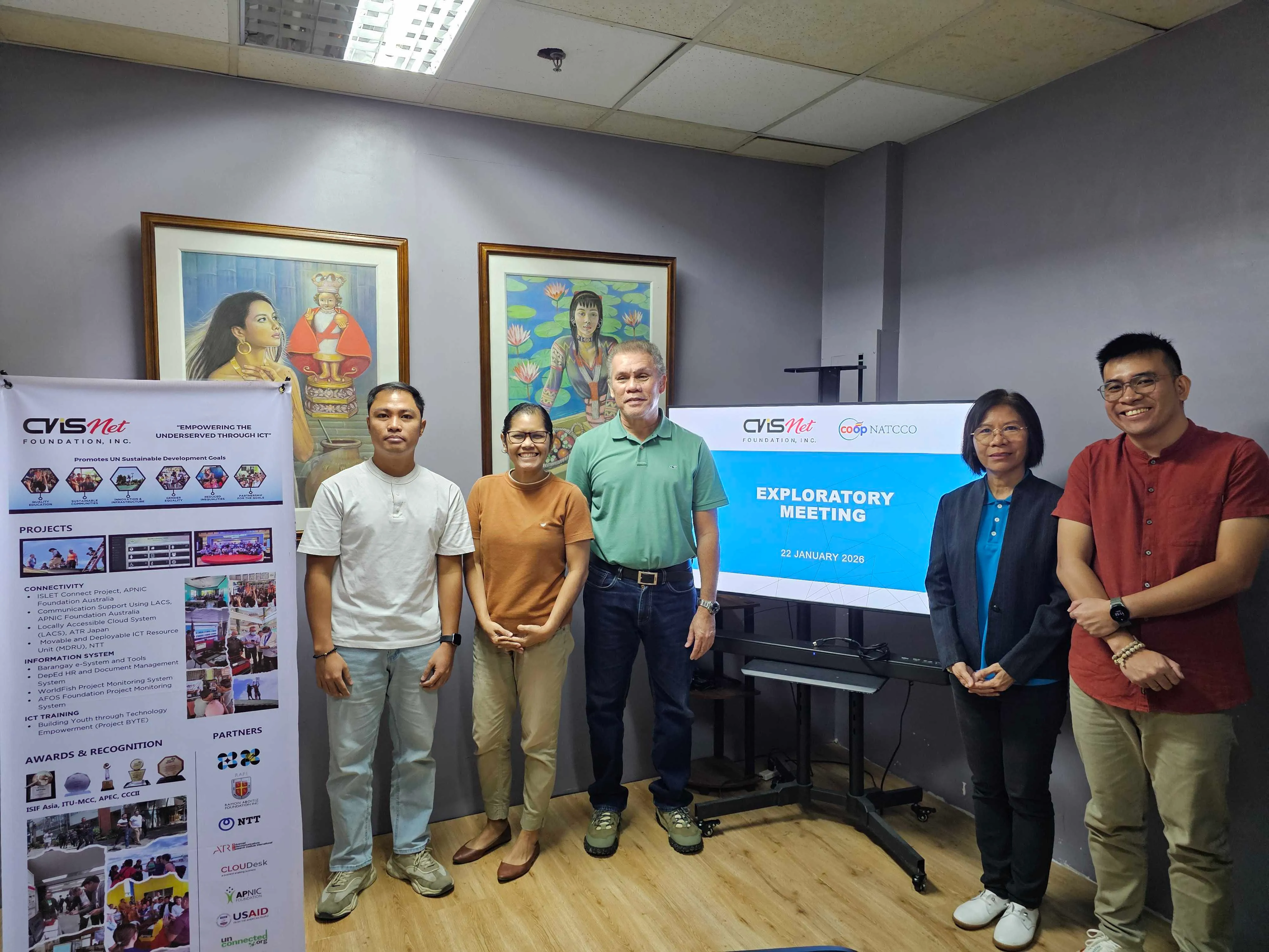 COOP NATCCO and CVISNET Meet to Explore Strategic Partnership